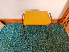 Stool with padded seat