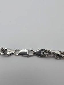 (B5094) Chain Silver 0.925 121.60 grams 29' - Photo 5