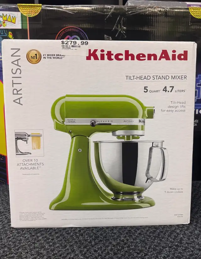KitchenAid Artisan Series 5 Quart TiltHead Stand Mixer-BRAND NEW