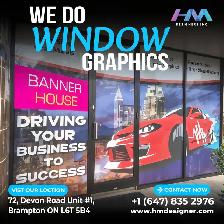 Window Graphics – Custom Design & Installation