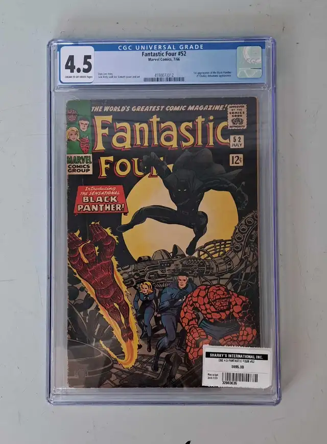 CGC 4.5 Grade Fantastic Four #52 Comic (32003635)