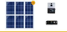 Farm & Acreage Solar Package - 2.4kW   5kWh LiFePO4, CSA Gear