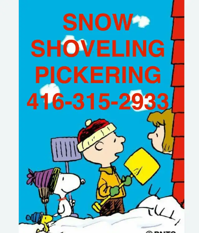 SNOW BLOWER SHOVELING PICKERING GTA EAST