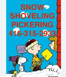 SNOW BLOWER SHOVELING PICKERING GTA EAST
