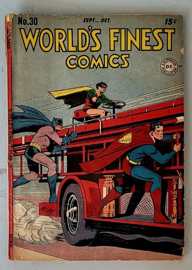 1947 DC World's Finest Comics No.30 (31660325)