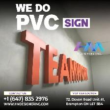 PVC Signs – Affordable & Durable Solutions