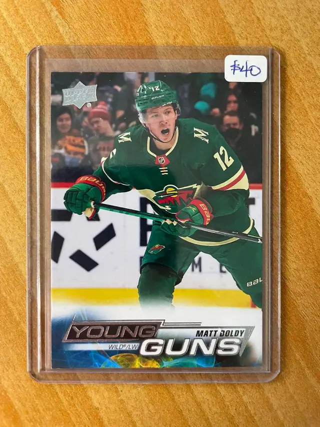 2022-23 Upper Deck #201 Matt Boldy YG RC Minnesota Wild