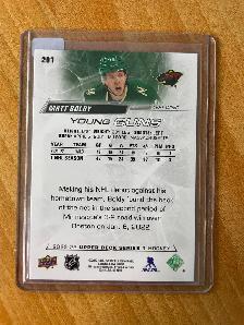 2022-23 Upper Deck #201 Matt Boldy YG RC Minnesota Wild - Photo 2