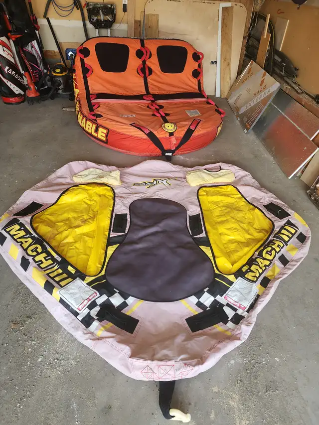2 Towable Boat Tubes
