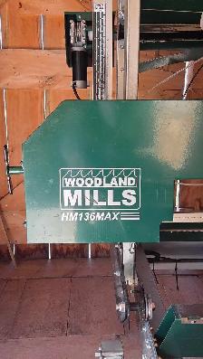 Moulin à scie Woodland Mills HM136MAX avec remorque de 21 pieds - Photo 4