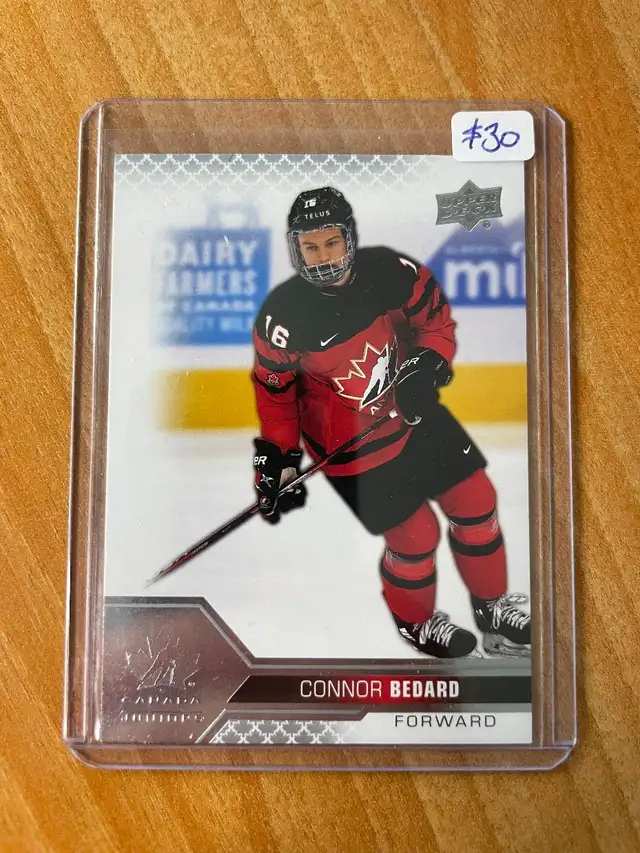 2022-23 Upper Deck Team Canada Juniors #2 Connor Bedard U20
