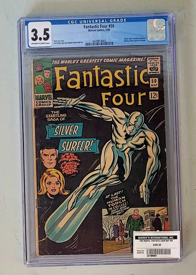 1966 Marvel Fantastic Four May #50 (32188981)