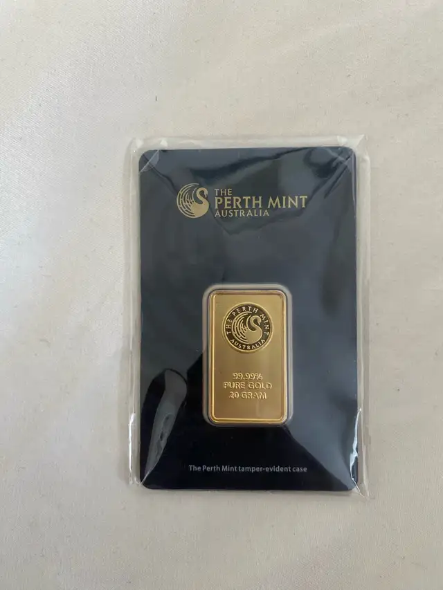 20g Perth Mint Gold Bar