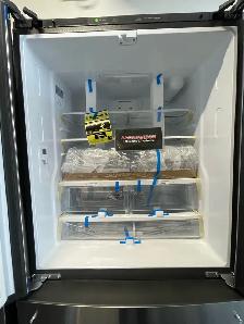 NEW 36" GE French Door Fridge (27.0 Cu.Ft) Interior Water & Ice) - Photo 4