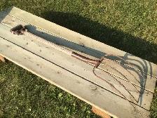 Vintage 5 prong farm fork tool - Photo 3