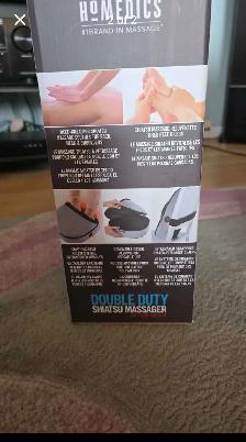 homedics double duty shiatsu massager with heat - Photo 2
