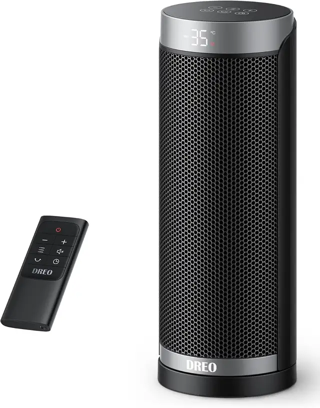 DREO Space Heater Upgraded 1500W Fast Heating Electric Ceramic w