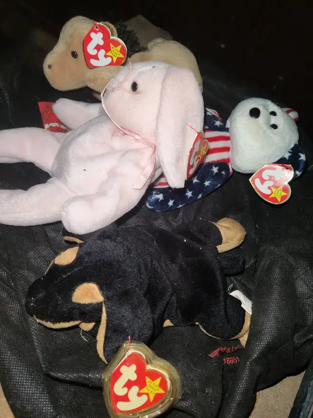 4 Ty Beanie Babies