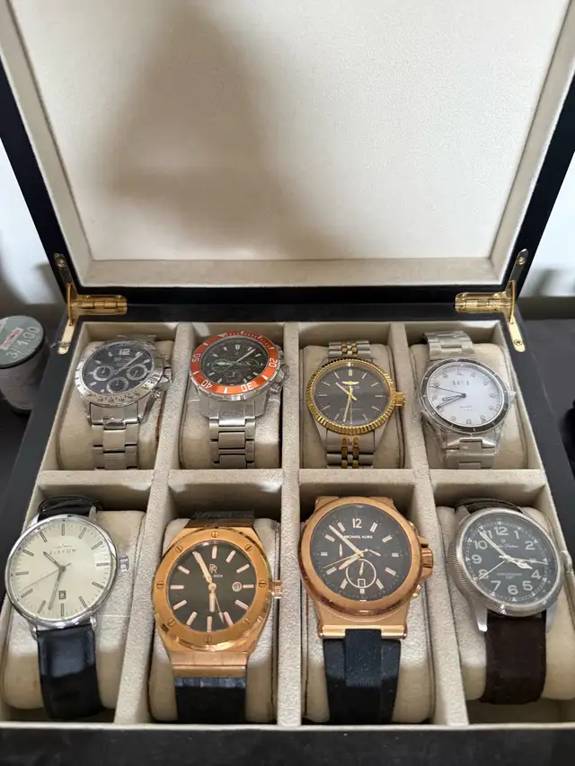 Mixed Collection of Men's Wristwatches