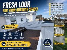 Fence, Deck & Outdoor Wood Painting | Professional & Affordable
