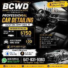 Mobile Interior Car Detailing – Starting at $150!