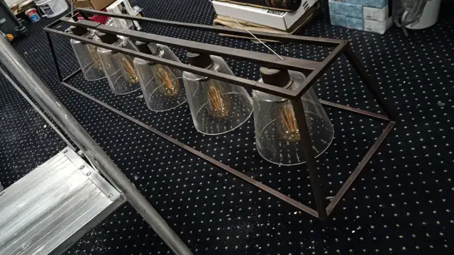 5-light Ceiling Light with LED Bulbs