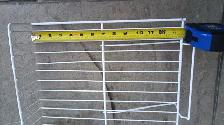 Slat Wall White Wire Shelves - 2 Types, Thick Wire & Thin Wire - Photo 10