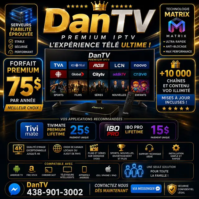 Firestick installation, Xtream Code, films séries live