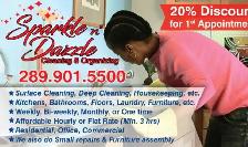 Cleaning Ladies with supplies
