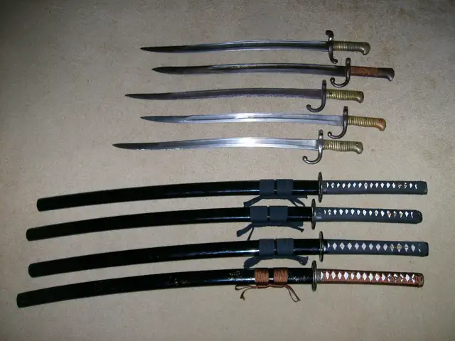 Sword/bayonet collection for sale asking $400. No shipping.