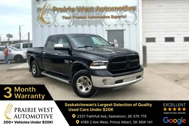 2017 Ram 1500 SLT Crew Cab 5.7L V8 | Command Start | Reverse Cam