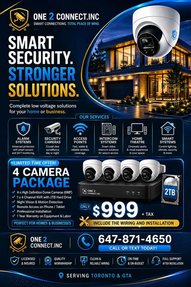 CCTV-SECURITY CAMERAS