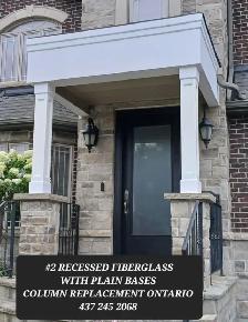 PORCH COLUMNS. ALL ONTARIO.  FIBERGLASS - PVC - ALUMINUM - Photo 4