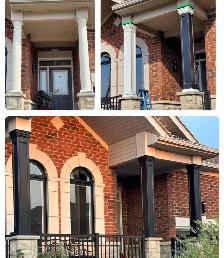 PORCH COLUMNS. ALL ONTARIO.  FIBERGLASS - PVC - ALUMINUM - Photo 5