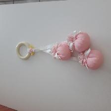 JOUET D'ENFANT: BELLE DÉC0 NEUVE ROSE BLANCHE 4'DE HAUT: $5.00 - Photo 2