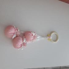 JOUET D'ENFANT: BELLE DÉC0 NEUVE ROSE BLANCHE 4'DE HAUT: $5.00 - Photo 3