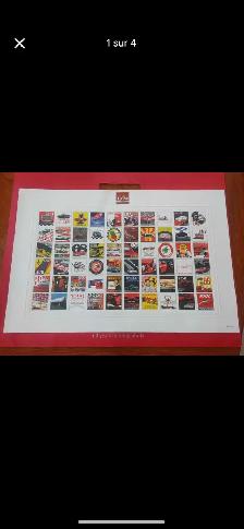 Affiche Ferrari 60 ans en 60 symboles 834/1000 - Photo 3