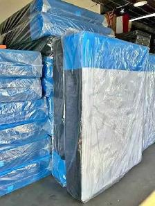 We have brand-new mattresses, bed frames, and box springs