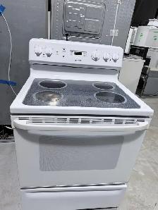 Cuisinière 30po Blanc Vitrocéramique | MCBS585DR3WW - MOFFAT