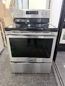 Cuisinière 30po Inox. Vitrocéramique  | YMER6600FZ0 - Maytag
