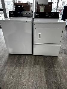 Ensemble de buanderie Commercial Blanc non payante