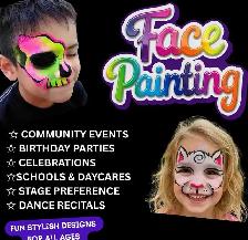 Face Painting  Glitter Tattoos Glitter Bar