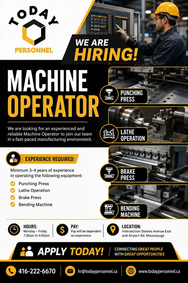 Machine Operator