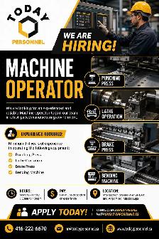 Machine Operator
