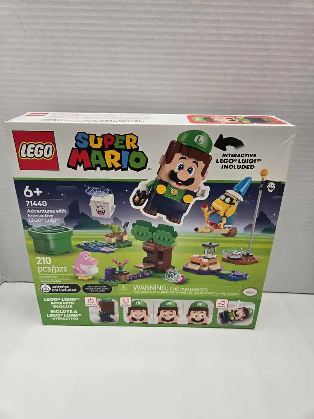 Lego 71440 Advetures w/Interactive Lego Luigi Super Mario NEW