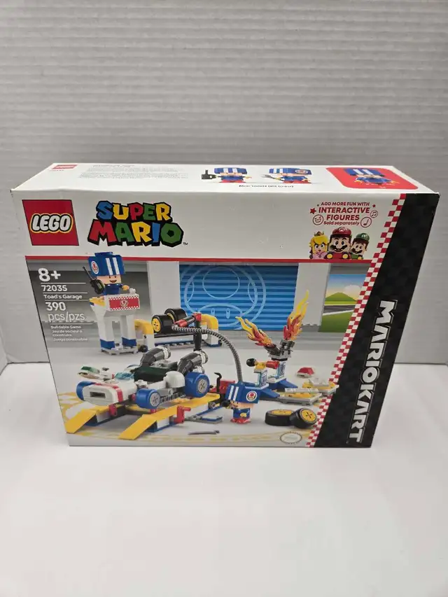 Lego 72035 Toad's Garage Mario Kart Super Mario NEW