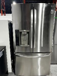Réfrigérateur 3-portes congélateur inferieur 36po inox | LFX2896
