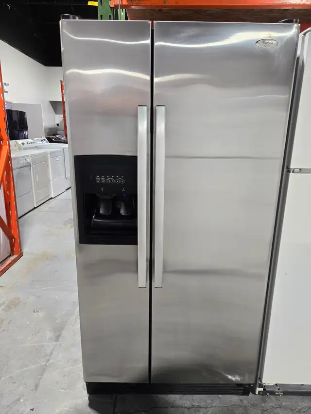 Réfrigérateur 36po Blanc Cote a Cote | ED5FHEXSQ00 - Whirlpool