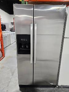 Réfrigérateur 36po Blanc Cote a Cote | ED5FHEXSQ00 - Whirlpool