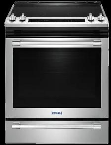 Maytag YMES8800FZ 30'Electric Range With Self Clean & Convection - Photo 2